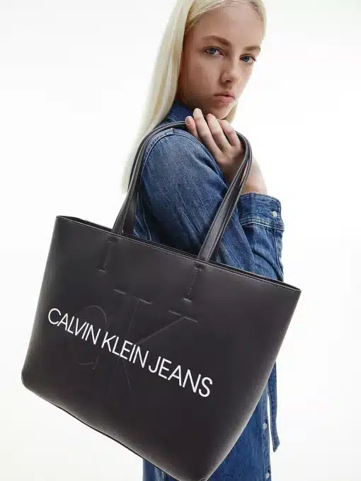 Calvin Klein Logo Bag Black