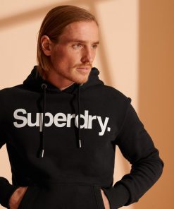 Superdry Core Logo Hoodie Black