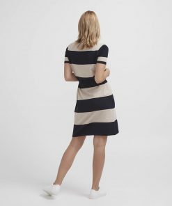 Holebrook Elly Tee Dress Navy/Khaki