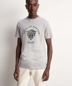 Tiger Jeans Fleek PR T-shirt Wild Dove