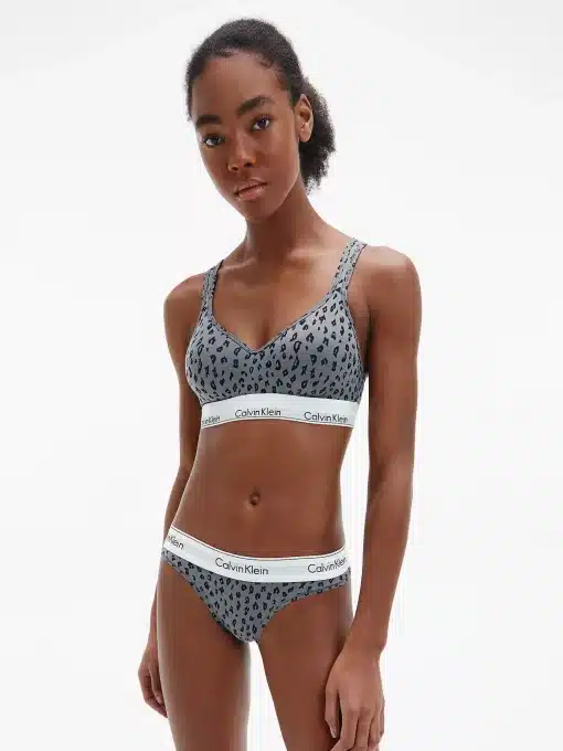 Calvin Klein Bralette Lift Savannah Cheetah