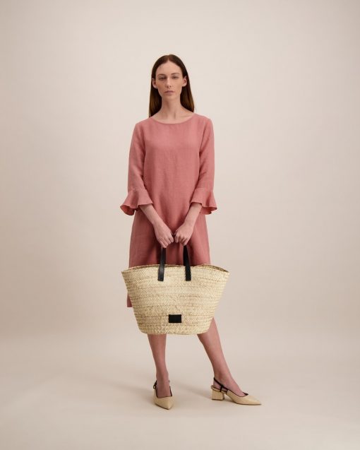 Balmuir Beatrice Straw Shopper Black