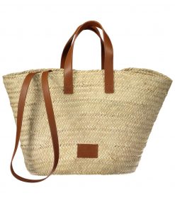 Balmuir Beatrice Straw Shopper Cognag