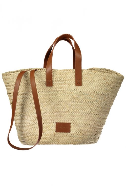 Balmuir Beatrice Straw Shopper Cognag