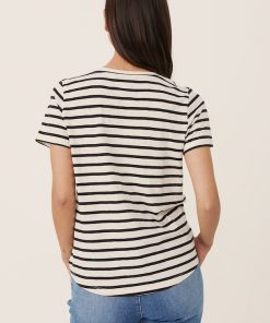 Part Two Gesina T-shirt Stripe/Black