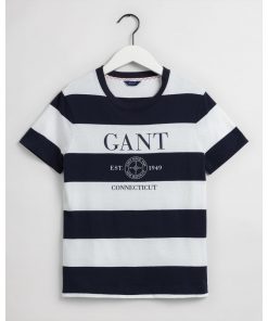 Gant Woman Nautical T-shirt Evening Blue