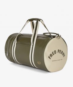 Fred Perry Classic Barrel Bag Irish Leaf