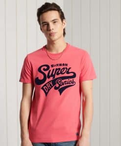 Superdry Collegiate Graphic T-shirt Future Fuchsia
