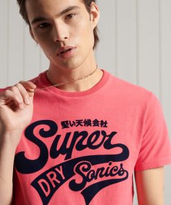 Superdry Collegiate Graphic T-shirt Future Fuchsia