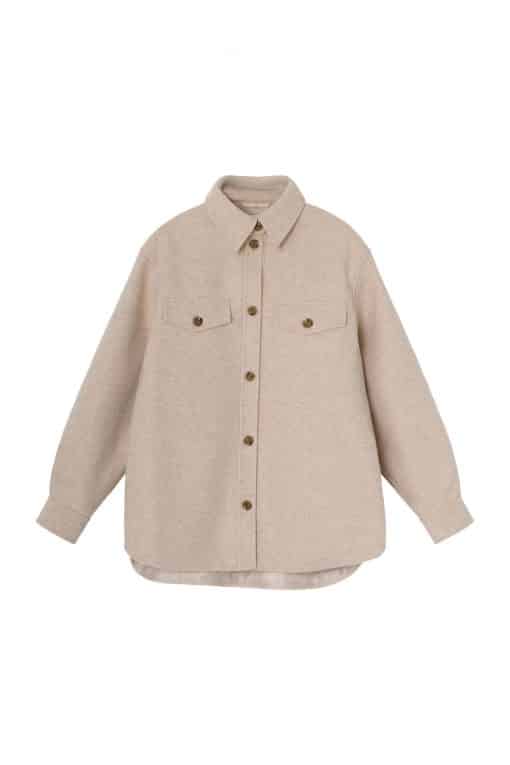 Envii Enbirke Jacket Pearl Melange