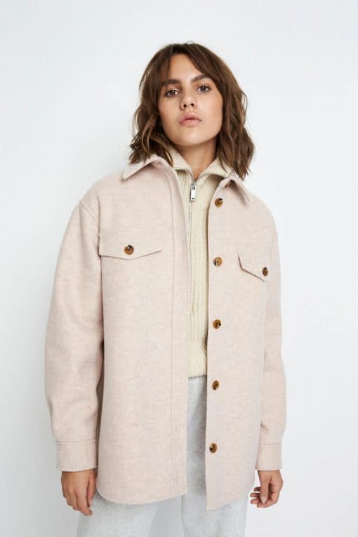 Envii Enbirke Jacket Pearl Melange