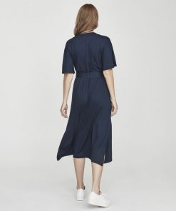 Holebrook Kajsa Slit Dress Navy