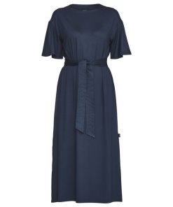 Holebrook Kajsa Slit Dress Navy