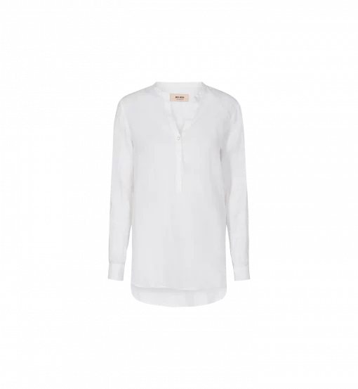 Mos Mosh Danna Linen Blouse White