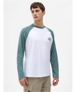 Dickies Cologne Long Sleeve Baseball T-shirt Green