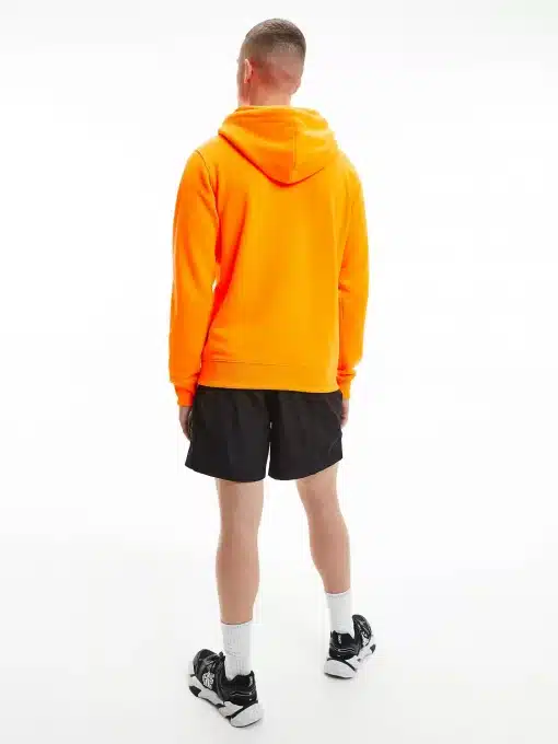 Calvin Klein Monogram Hoodie Shocking Orange