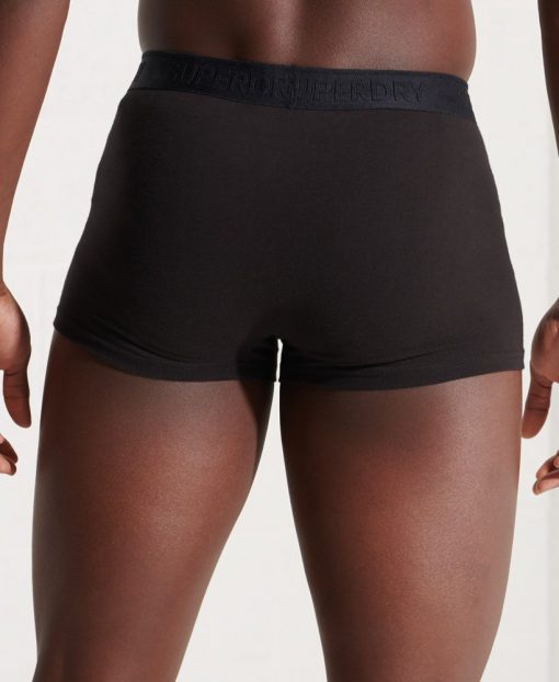 Organic Cotton Classic Trunk Triple Pack Black