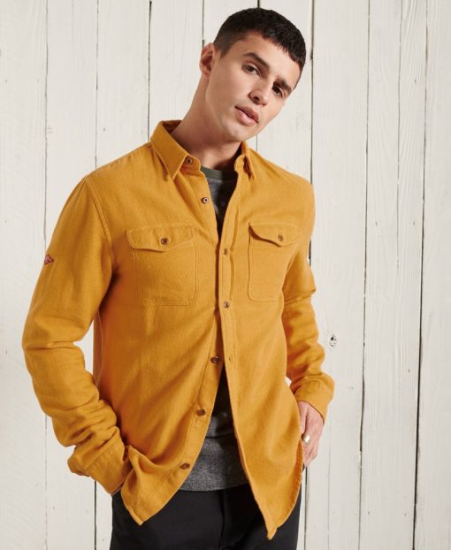 Superdry Trailsman Overshirt Ochre