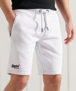 Superdry Orange Label Classic Jersey Shorts Ice Marl