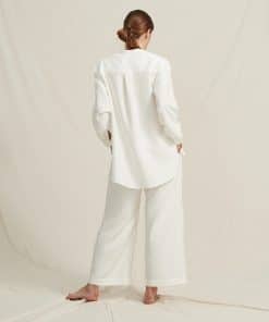 A Part of the Art Airy Shirt Soft Modal White