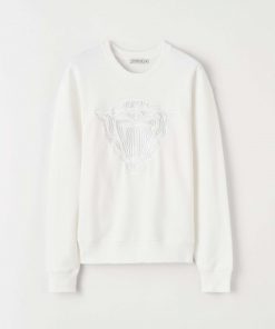 Tiger Jeans Zoab Emb Sweatshirt White Stone