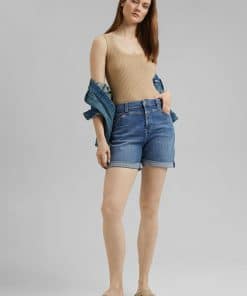 Esprit Denim Shorts Medium Washed Blue