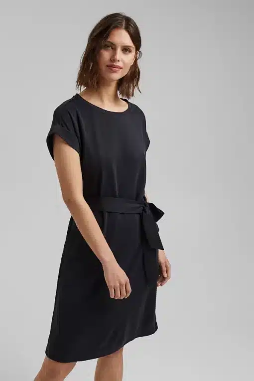 Esprit Jersey Dress Black