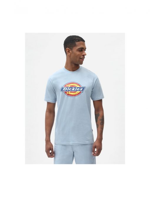 Dickies Icon Logo Tee Fog Blue