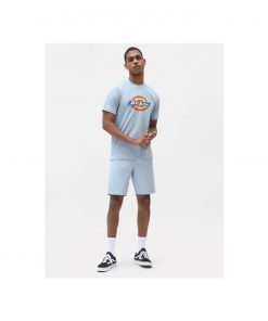 Dickies Icon Logo Tee Fog Blue