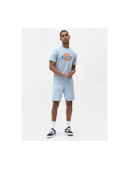 Dickies Icon Logo Tee Fog Blue