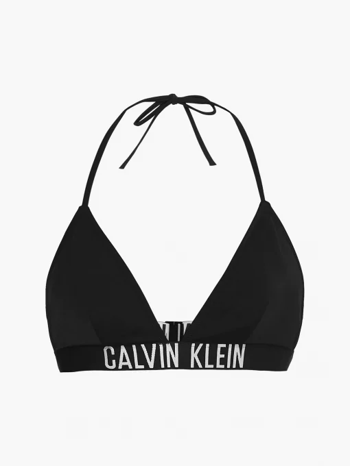 Calvin Klein Triangle Bikini Top Black