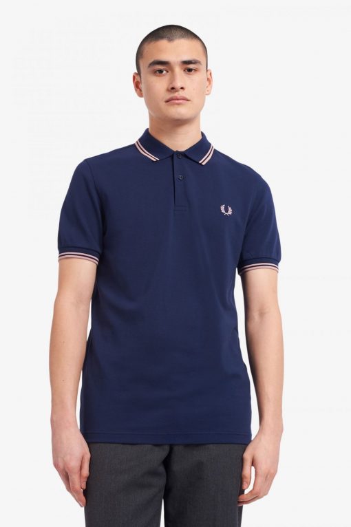 Fred Perry M3600 Pique Dark Carbon