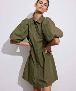 Envii Enguldberg Dress Deep Lichen Green