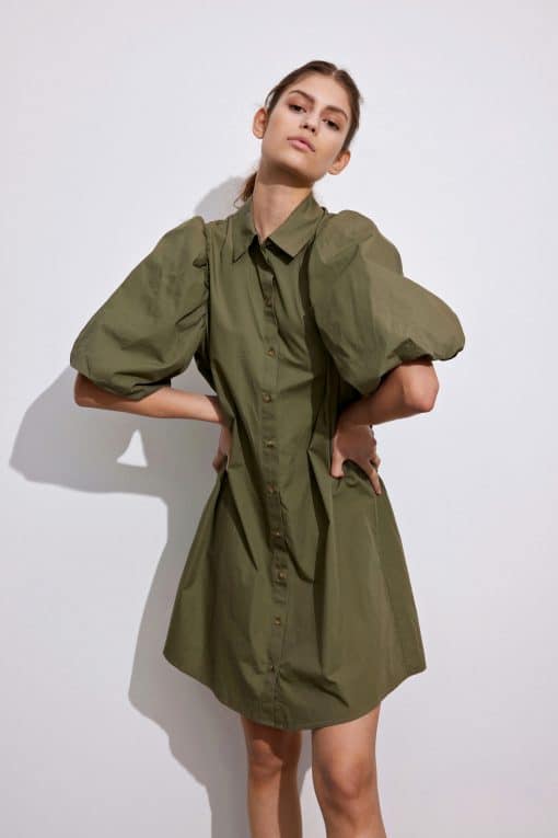 Envii Enguldberg Dress Deep Lichen Green