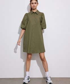 Envii Enguldberg Dress Deep Lichen Green