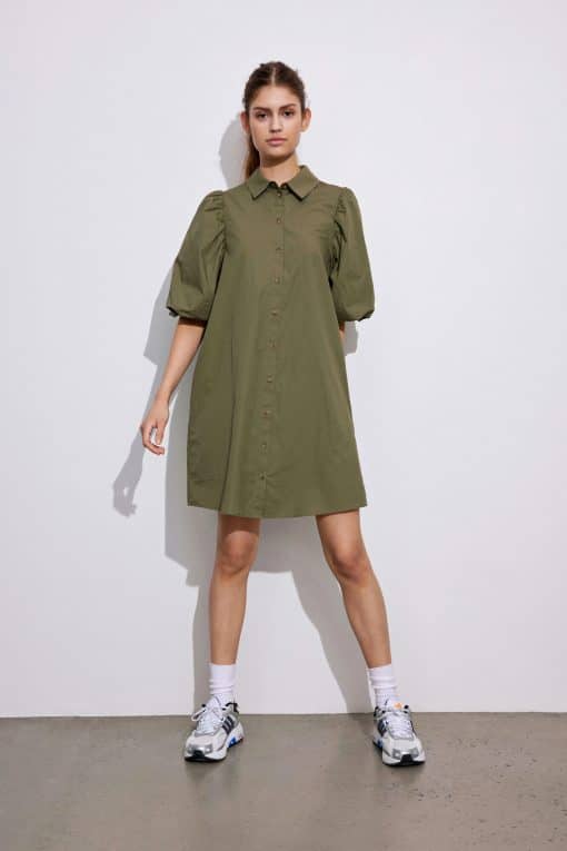 Envii Enguldberg Dress Deep Lichen Green