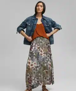 Esprit Maxi Skirt Turquoise