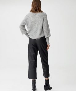 Gestuz Alpiagz Pullover High-Rise Grey Melange