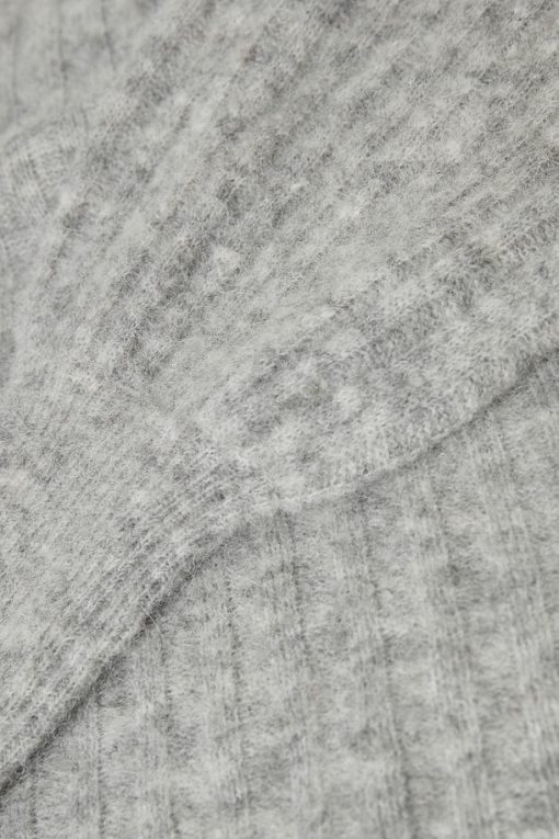 Gestuz Alpiagz Pullover High-Rise Grey Melange