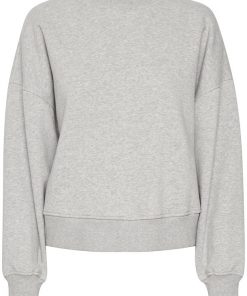 Gestuz Rubigz Sweatshirt Light Grey Melange