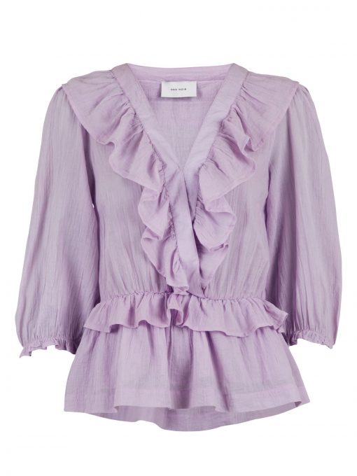 Neo Noir Besoa Blouse Lavender