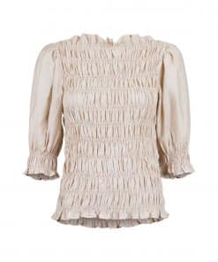 Neo Noir Kara Smock Top Sand