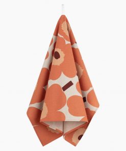 Marimekko Pieni Unikko Kitchen Towel 47x70cm Orange