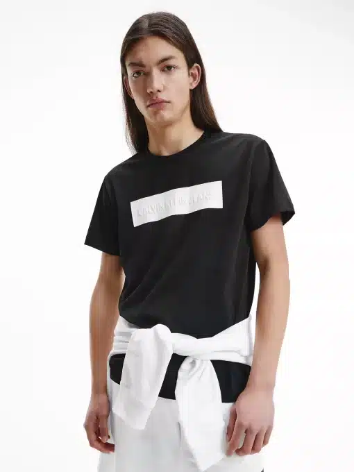 Calvin Klein Blocking Logo Tee Black