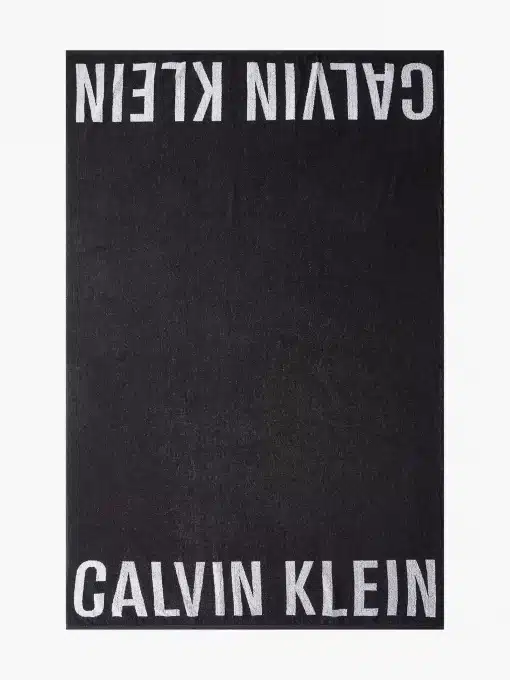 Calvin Klein Beach Towel Black