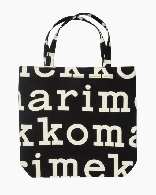 Marimekko Notko Logo Bag Black
