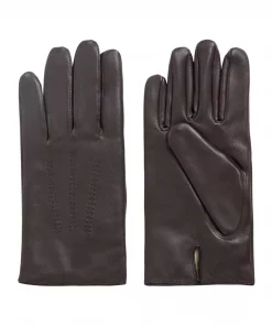 Hugo Boss Hainz 4 Gloves Dark Brown