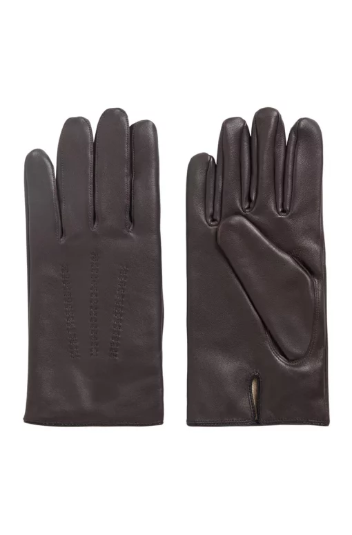 Hugo Boss Hainz 4 Gloves Dark Brown