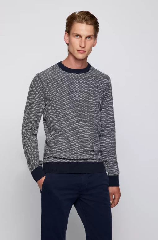 Hugo Boss Kapoko Knitwear Dark Blue