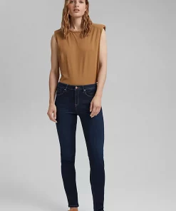 Esprit Organic Cotton Jeans Blue Dark Washed